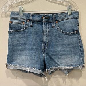 Madewell High Rise Denim Shorts Women’s Size 27